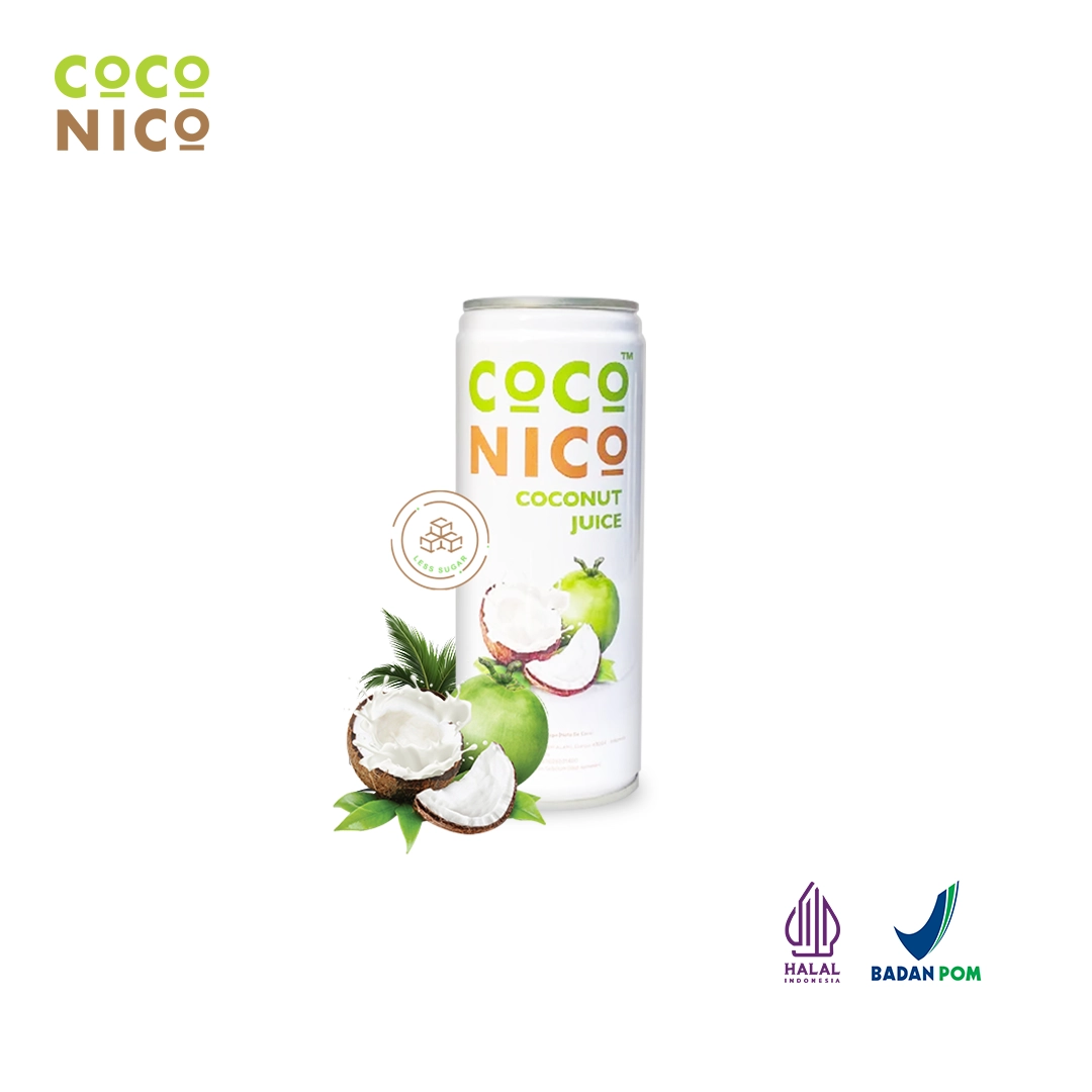 Coconico Coconut Milk Drink Less Sugar 250ml