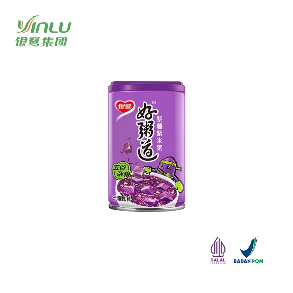 Yinlu Hao Zhou Dao Purple Potato & Purple Rice Porridge 280g