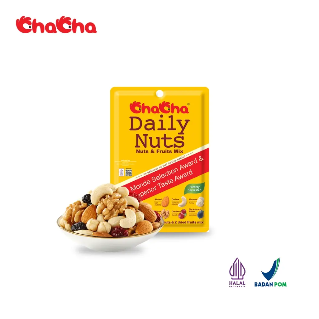 Cha cha Daily Nuts & Fruits Mix 23g
