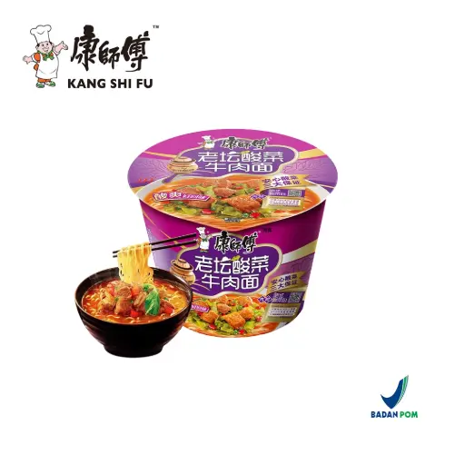 [KSF06] 老坛酸菜牛肉面 (桶装) 122克