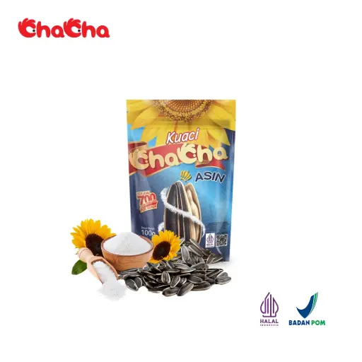 [CCFI03] Cha cha Roasted Sunflower Seeds Salted Flavour 100g
