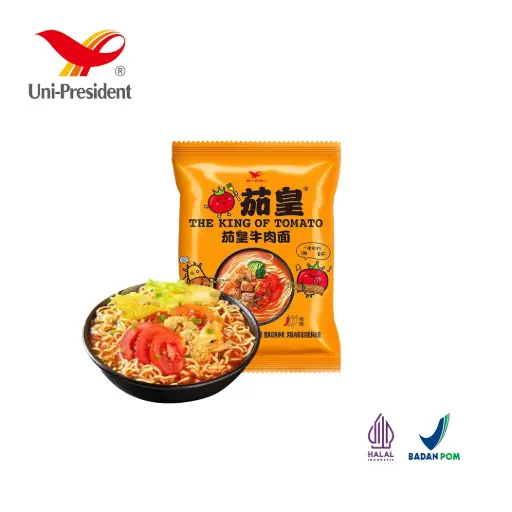 [UPI10] Unif The King of Tomato Beef Flavor Noodles (Bag) 126g