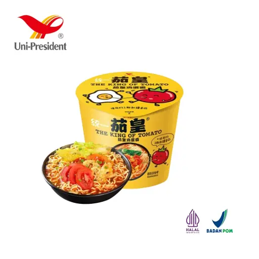 [UPI15] Unif The King of Tomato Egg Flavor Noodles (Cup) 120g