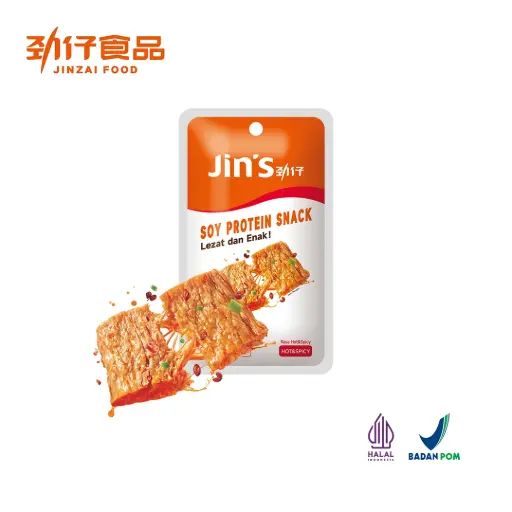 [JZ04] Jin's Soy Protein Snack Hot & Spicy Flavor 20g