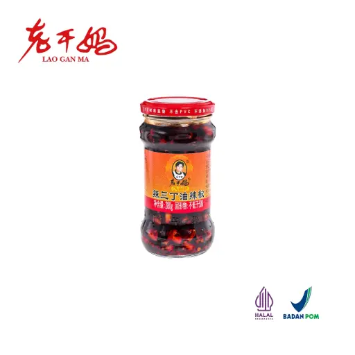 [LGM06] Laoganma Chili Sauce with Peanuts & Beancurd & Kohlrabi 280g