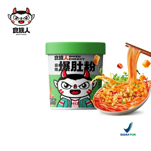 [SRZ02] Shizuren Vegetable Beef Tripe Belly Flavour Rice Noodles 134g