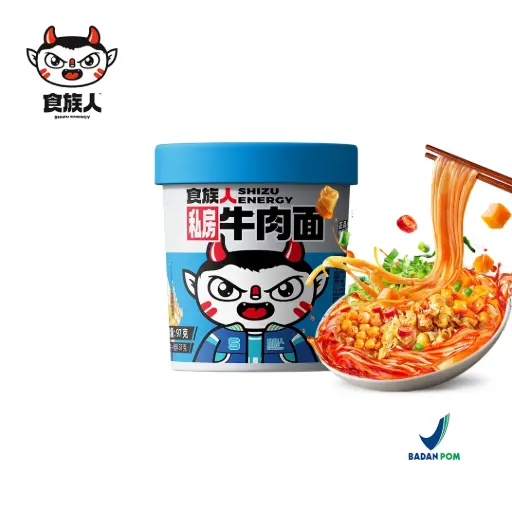 [SRZ04] Shizuren Original Beef Flavor Rice Noodles 100g